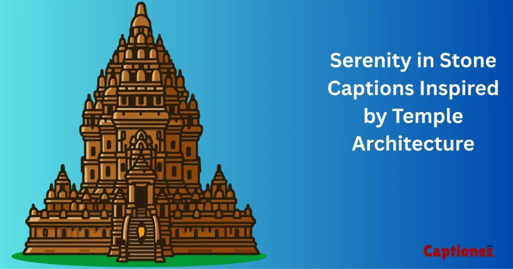 Serenity In Stone Captions Inspired By Temple Architecture