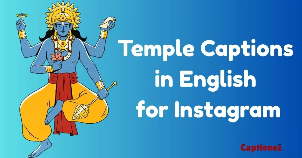 Temple Captions In English For Instagram