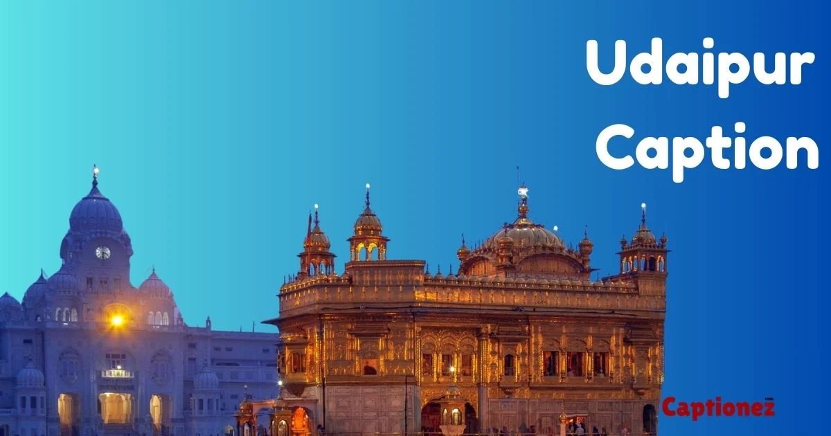 Udaipur Caption