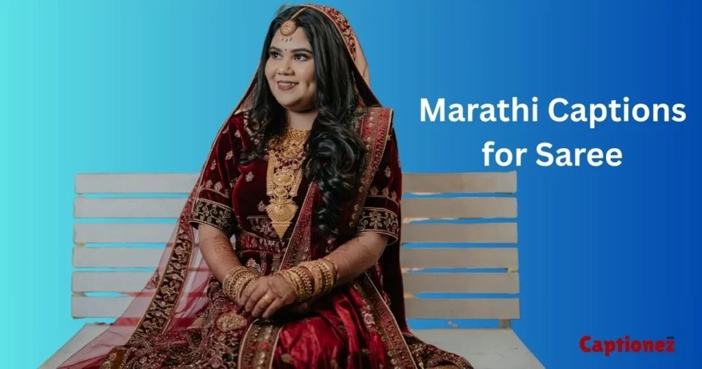 Marathi Captions For Saree