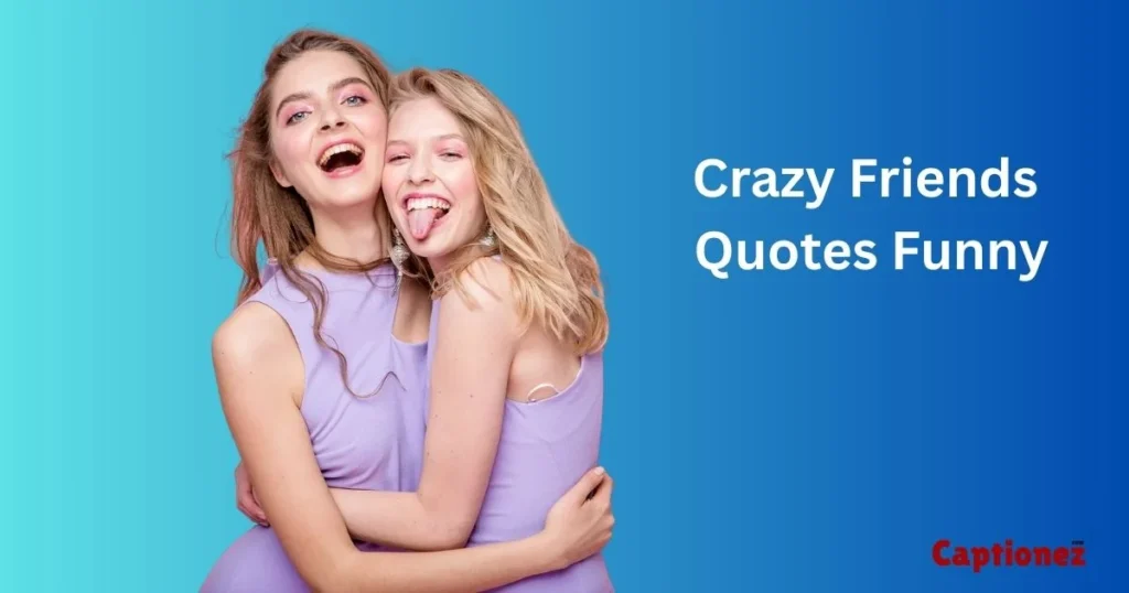 Crazy Friends Quotes Funny